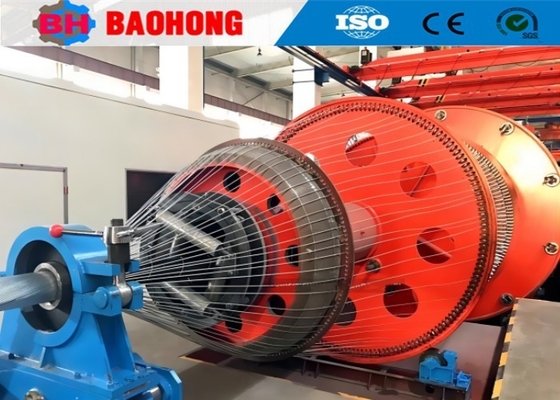 Μηχάνημα οπλισμού καλωδίων από χάλυβα 75 kw Μηχανή συρμάτινων συρμάτων