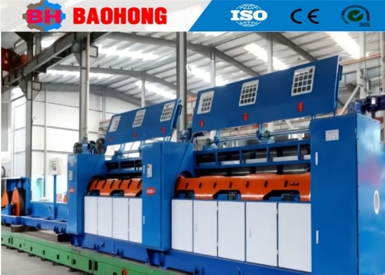 Steel Electric Wire Tubular Strander 500 630 Bobbins 22KW